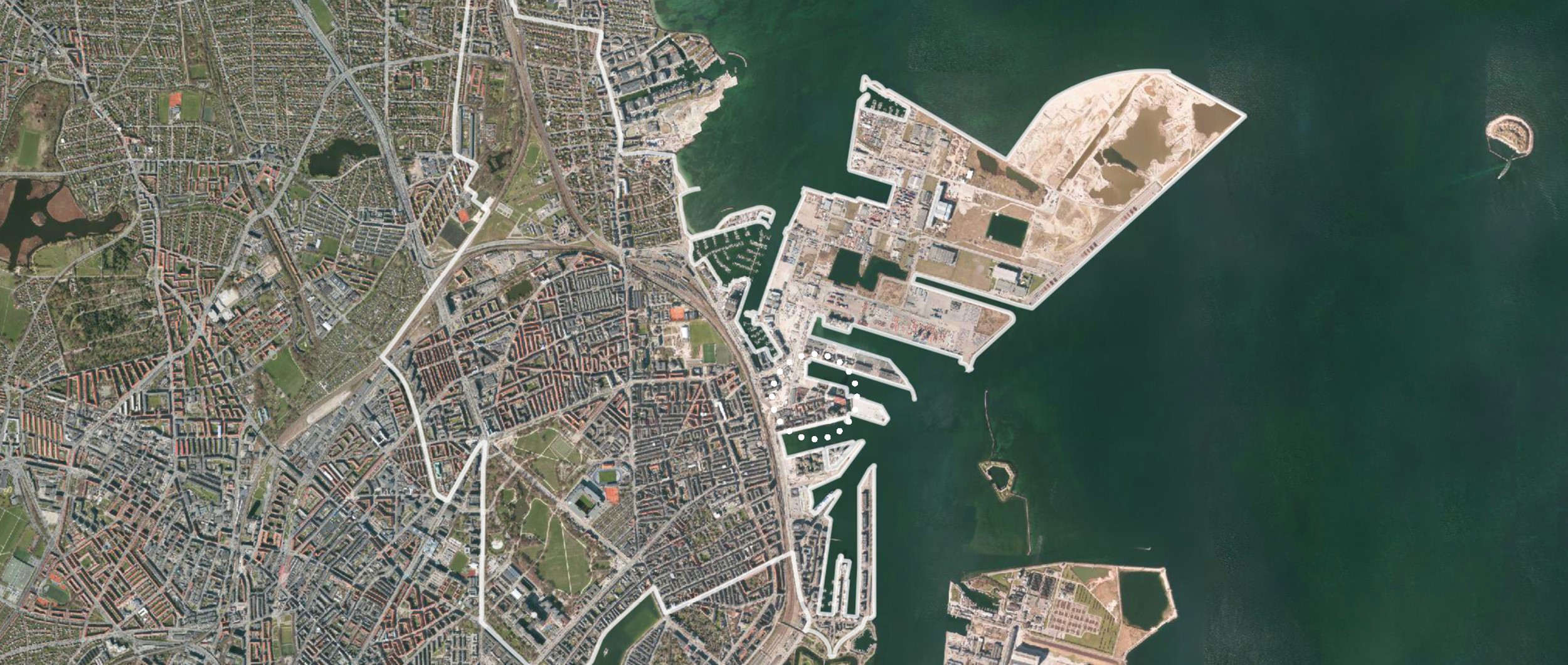 Nordhavnen er en bydel i København, som over de sidste år er blevet omdannet fra industriområde til boligområde.