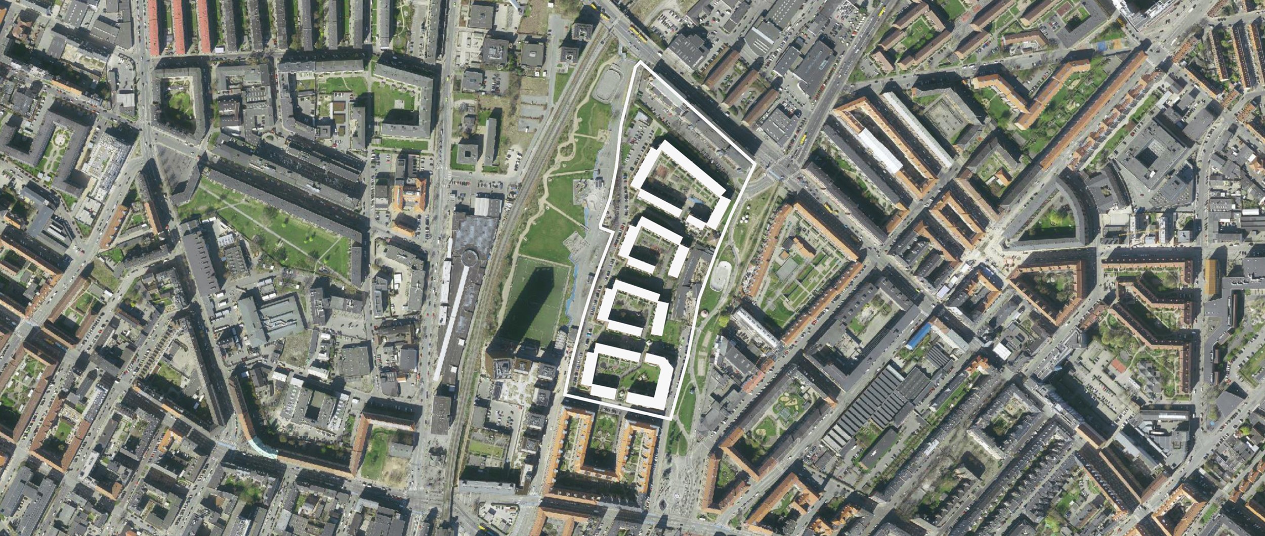 Byudvikling på Ydre Nørrebro giver Mjølnerparken en særdeles attraktiv beliggenhed mellem to nye parker og med Metro og S-tog lige ved døren.